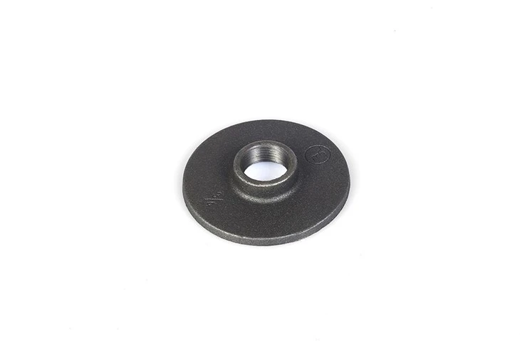 Black Structural Pipe Fitting Floor Flanges